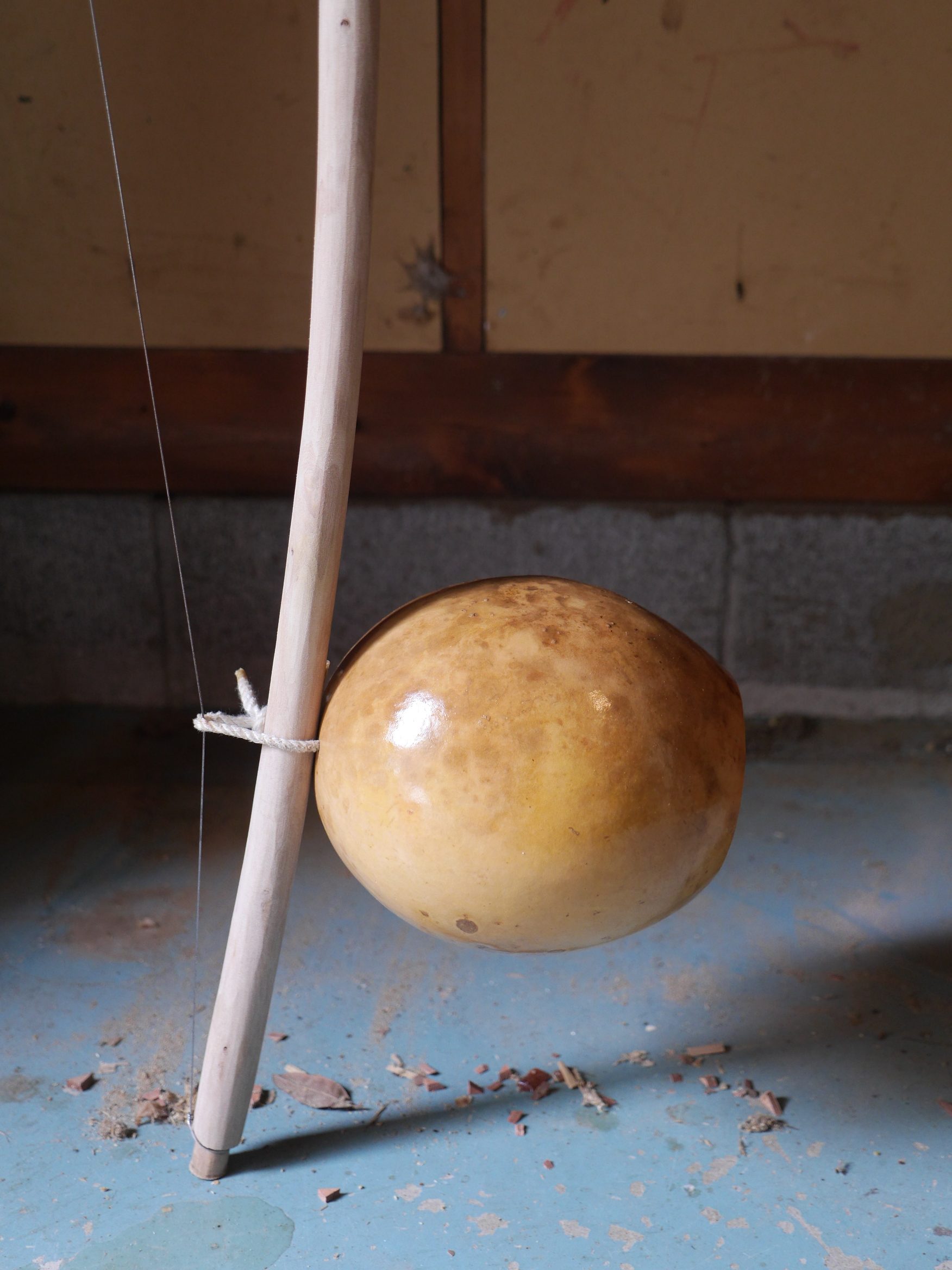 高評価なギフト 新品 ビリンバウ 中サイズ ビリンバウ /Berimbau médio